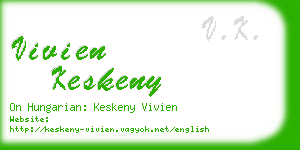 vivien keskeny business card